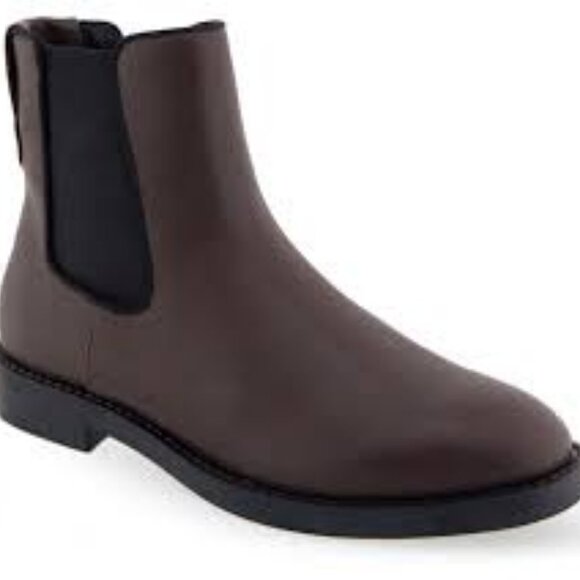 Aerosoles Tropea Women's Brown Faux Leather Ankle Boots Women Size 10 NEW - Picture 1 of 7